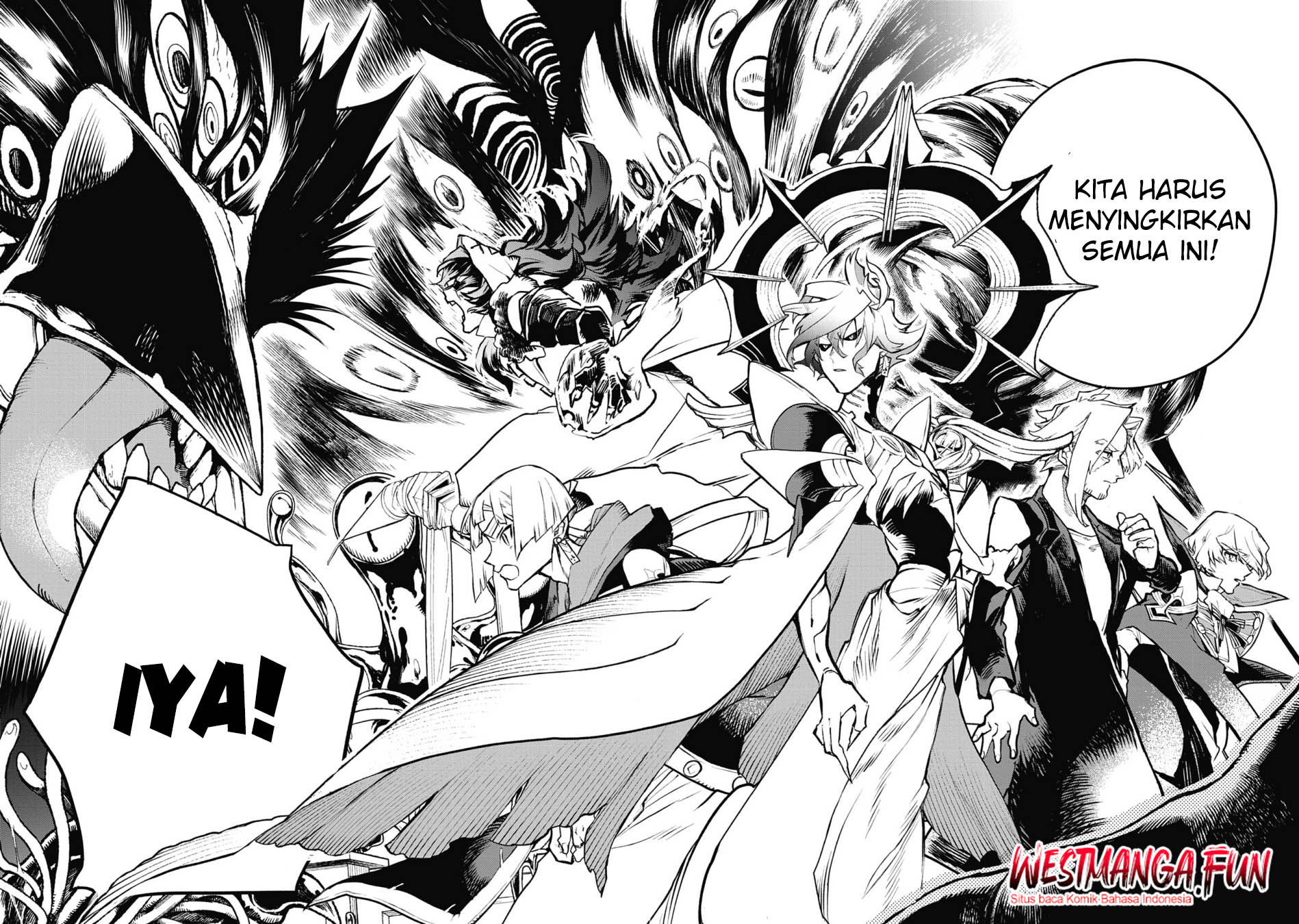 Majo no Kaigashuu Chapter 28 Gambar 45