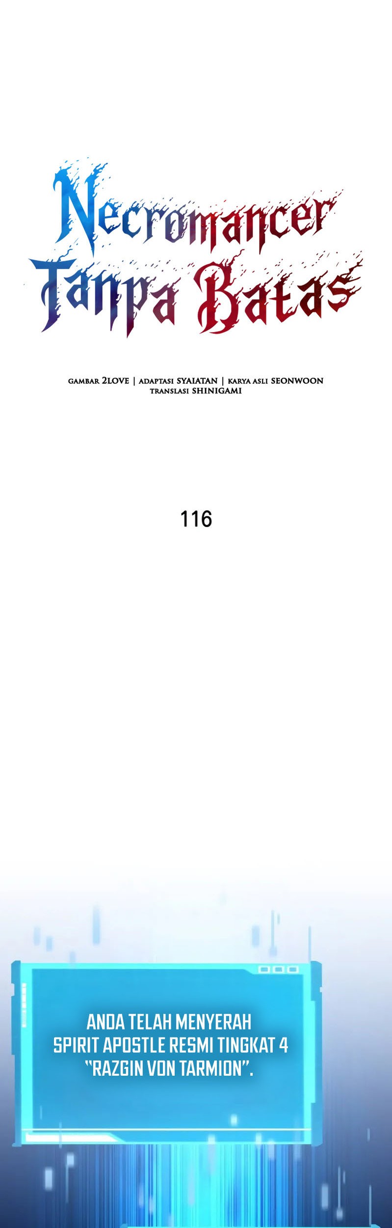 Boundless Necromancer Chapter 116 Gambar 39