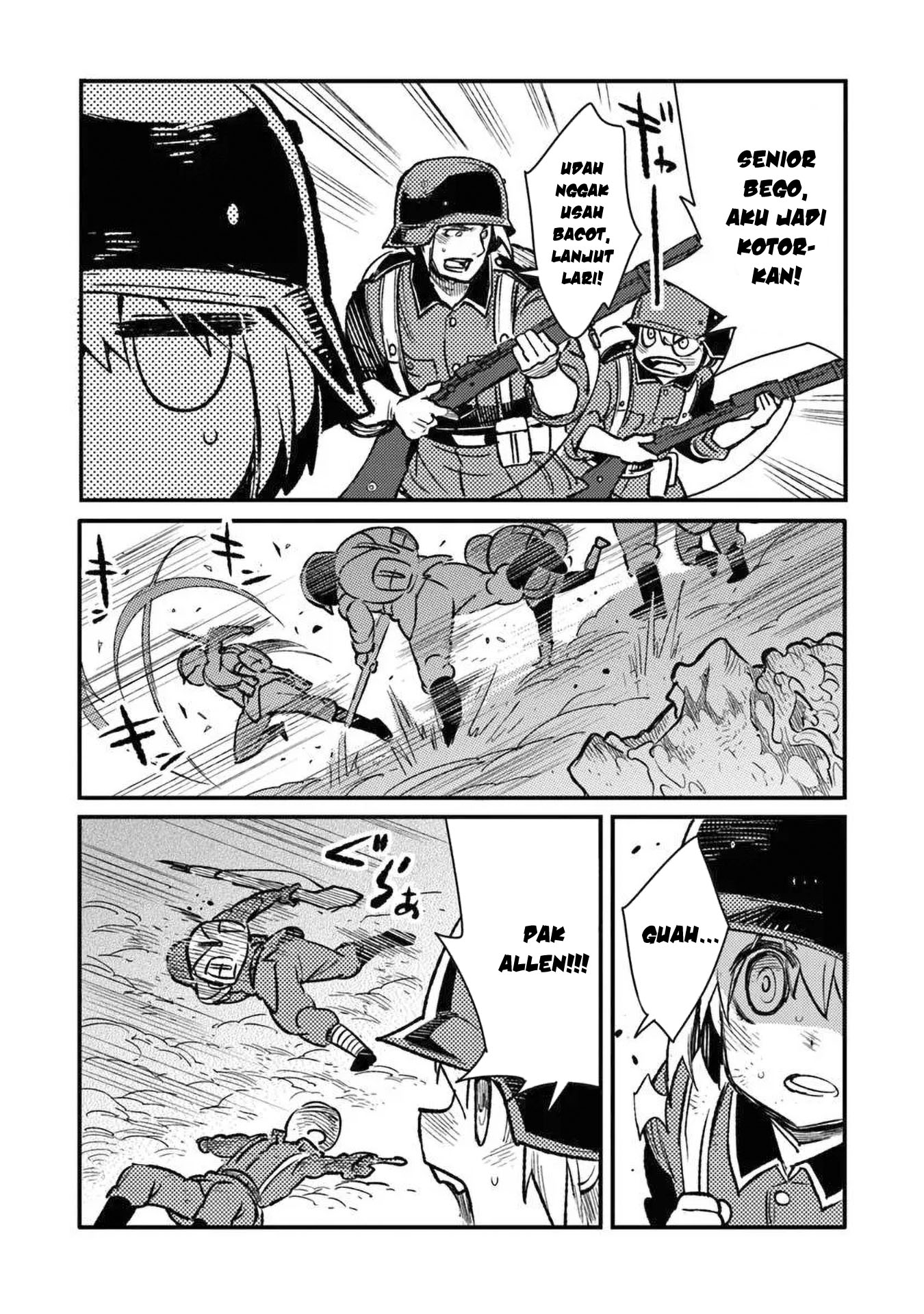 TS Eiseihei-san no Senjou Nikki Chapter 13 Gambar 12