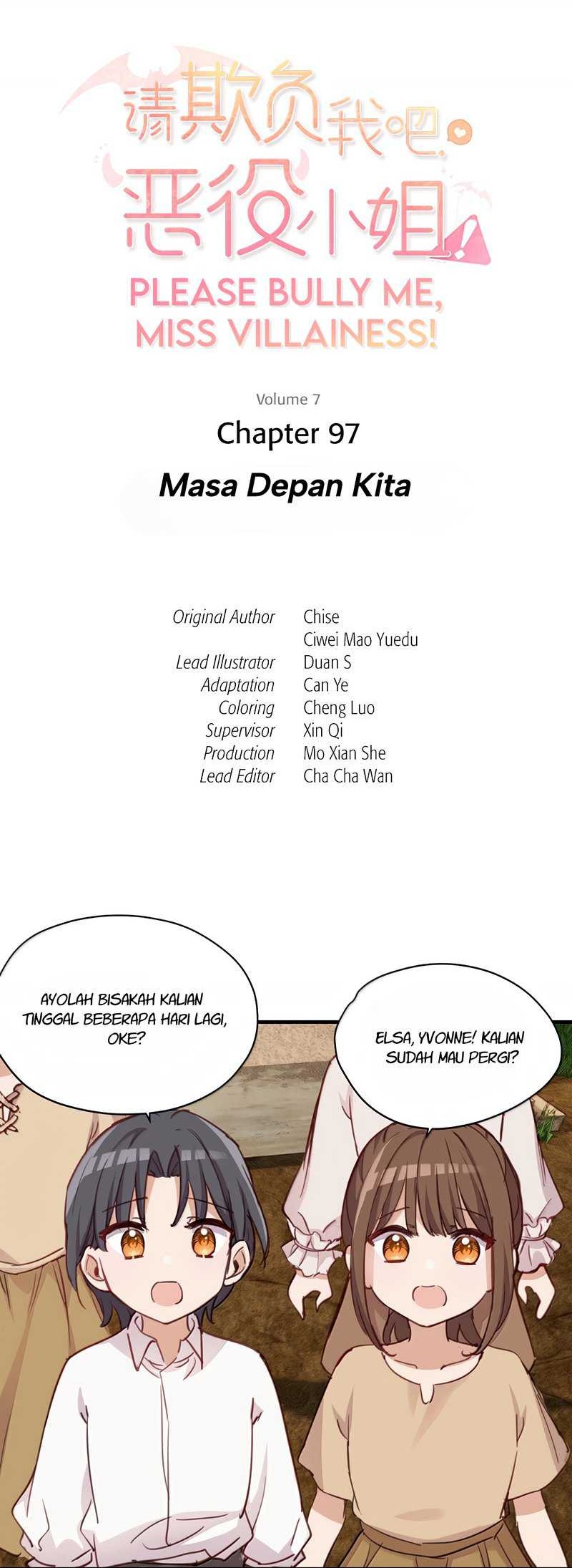 Manhua Please Bully Me, Miss Villainess! Chapter 97 gambar nomor 2