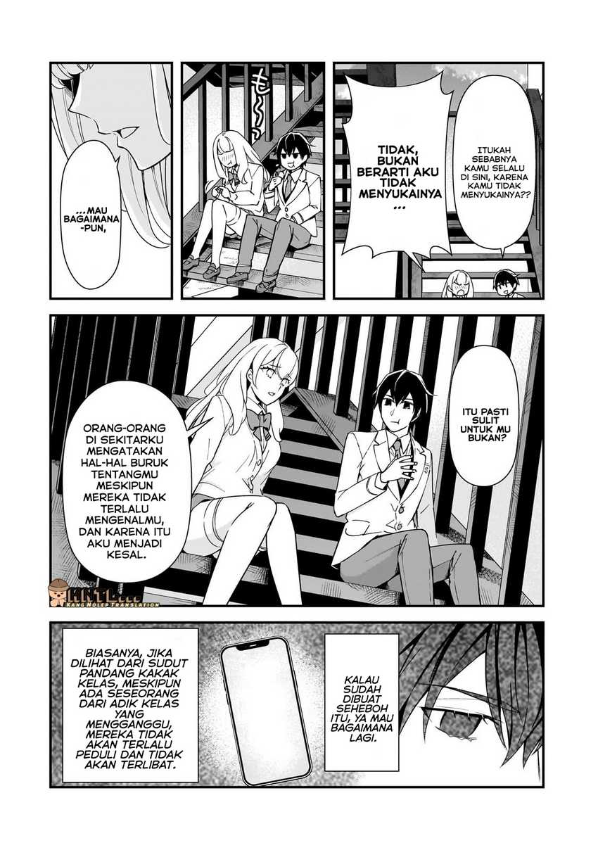 Ore ni Trauma wo Ataeta Joshi-tachi ga Chirachira Mitekuru kedo, Zannen desu ga Teokure desu Chapter 18.1 Gambar 9