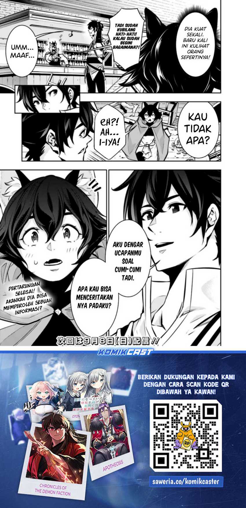 Shijou Saikyou no Mahou Kenshi, F Rank Boukensha ni Tensei Suru Chapter 114 Gambar 20