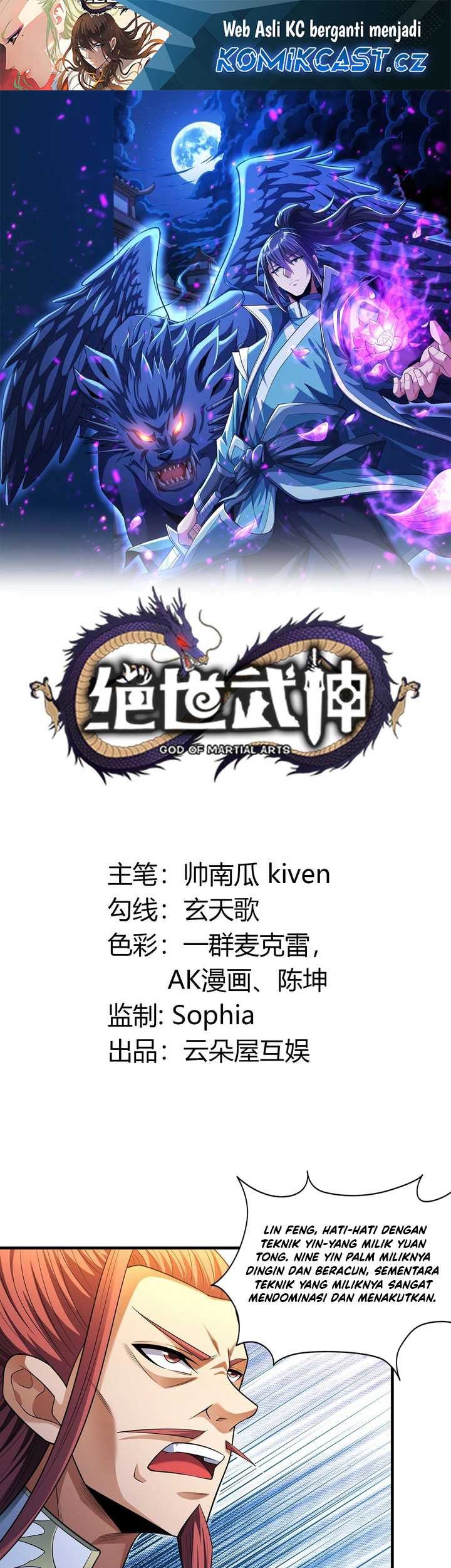 Manhua God of Martial Arts Chapter 689 gambar nomor 2
