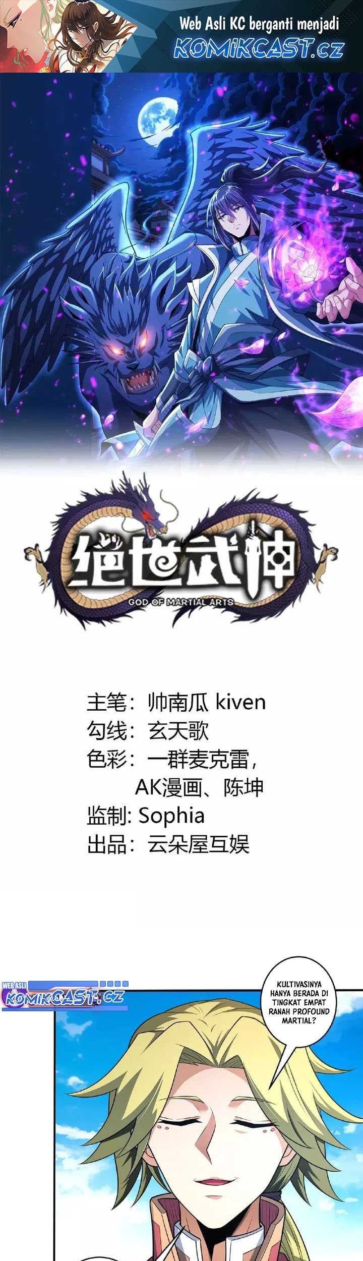 Manhua God of Martial Arts Chapter 692 gambar nomor 2