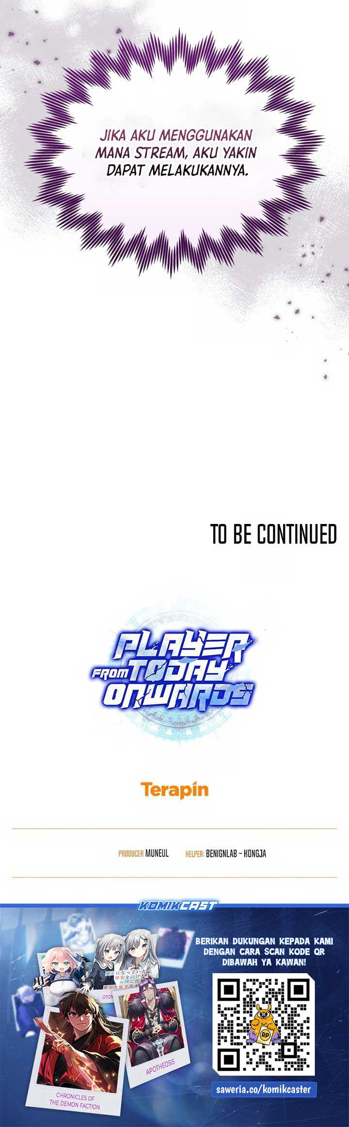 Player from Today Onwards Chapter 130 Gambar 71