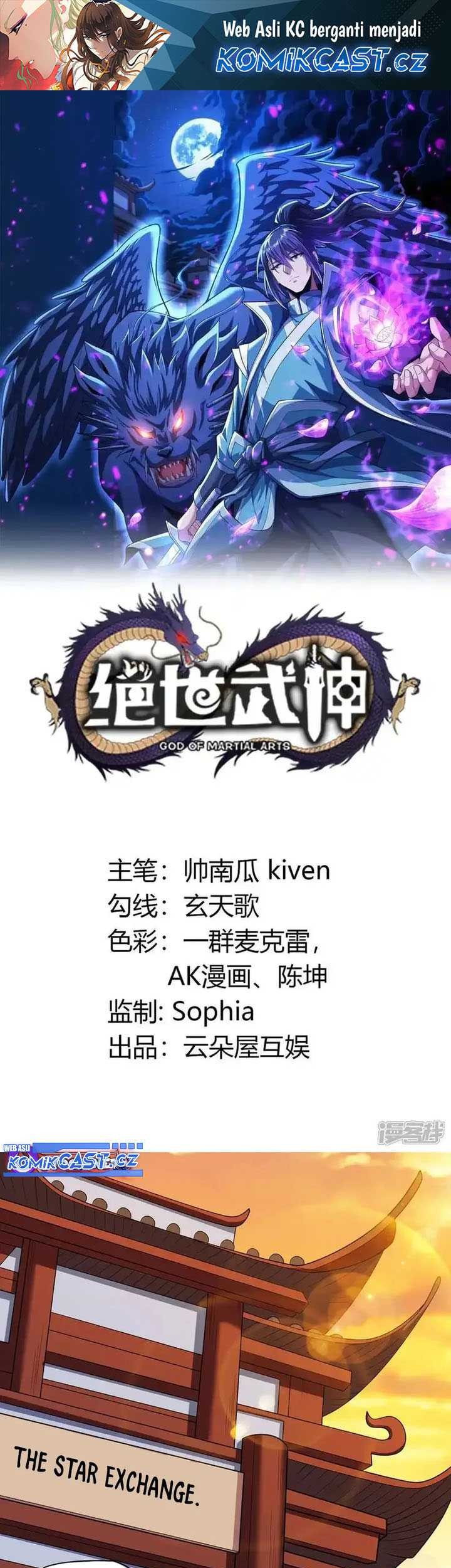 Manhua God of Martial Arts Chapter 695 gambar nomor 2