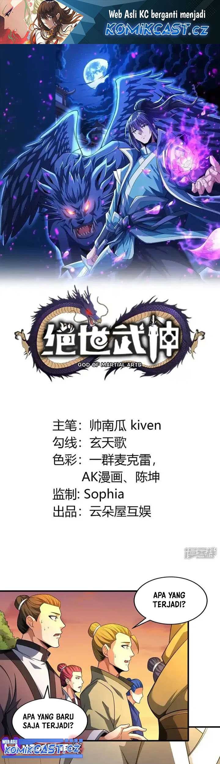Manhua God of Martial Arts Chapter 696 gambar nomor 2
