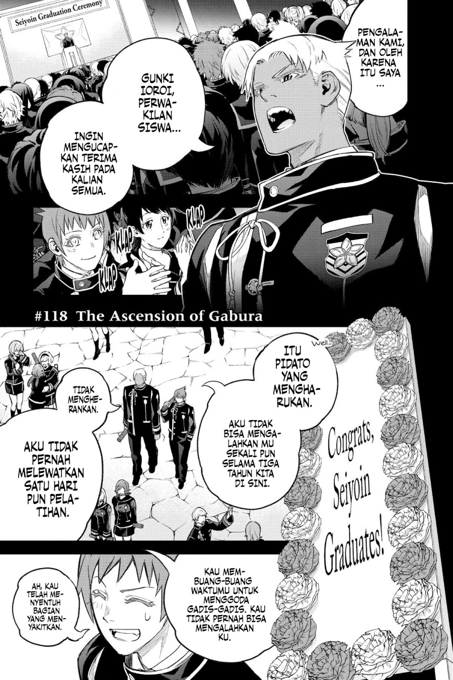 Manga Sousei no Onmyouji Chapter 118 gambar nomor 2