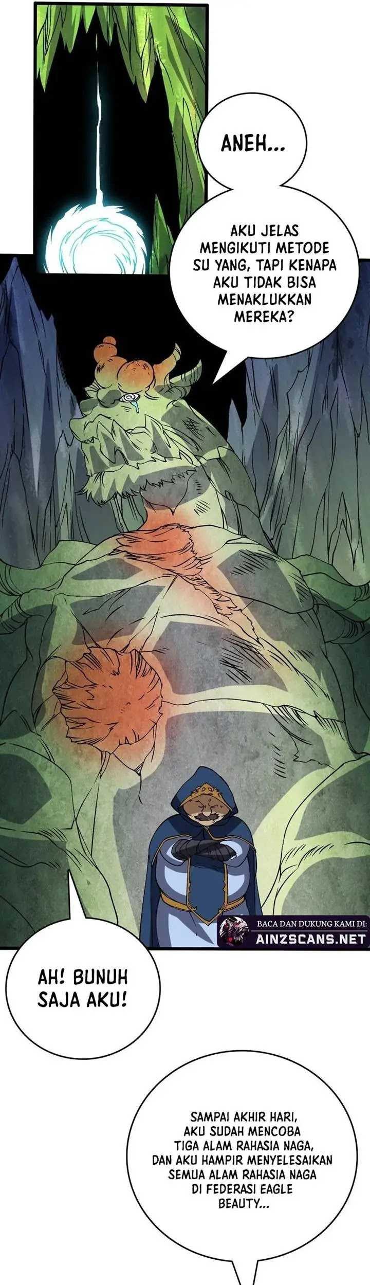 I Become Invincible Black Dragon Boss At The Start Chapter 42 Gambar 11