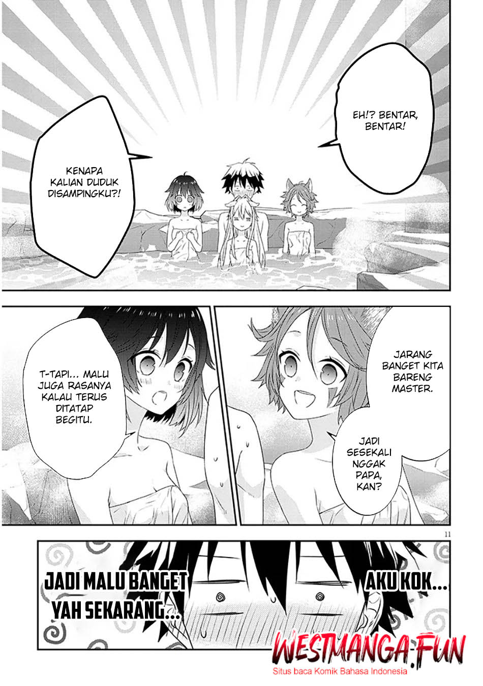 Maou ni Natte node – Dungeon Tsukutte Jingai Musume to Honobono suru Chapter 76.1 Gambar 14