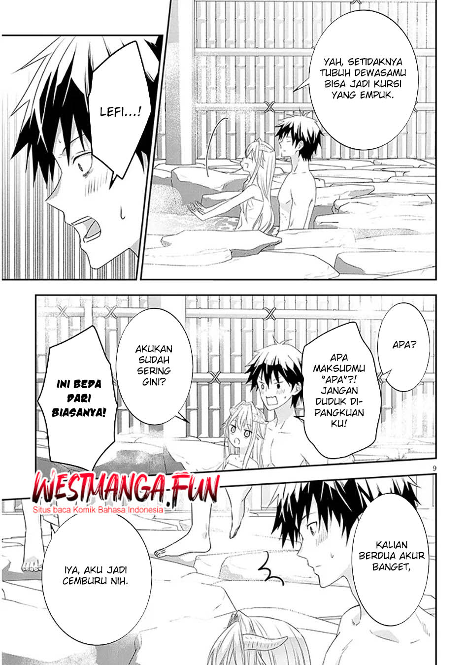 Maou ni Natte node – Dungeon Tsukutte Jingai Musume to Honobono suru Chapter 76.1 Gambar 12