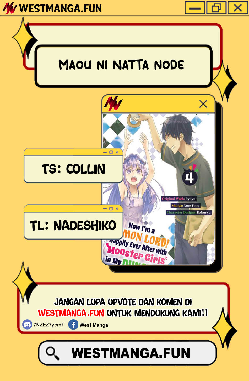 Maou ni Natte node – Dungeon Tsukutte Jingai Musume to Honobono suru Chapter 76.1 Gambar 4