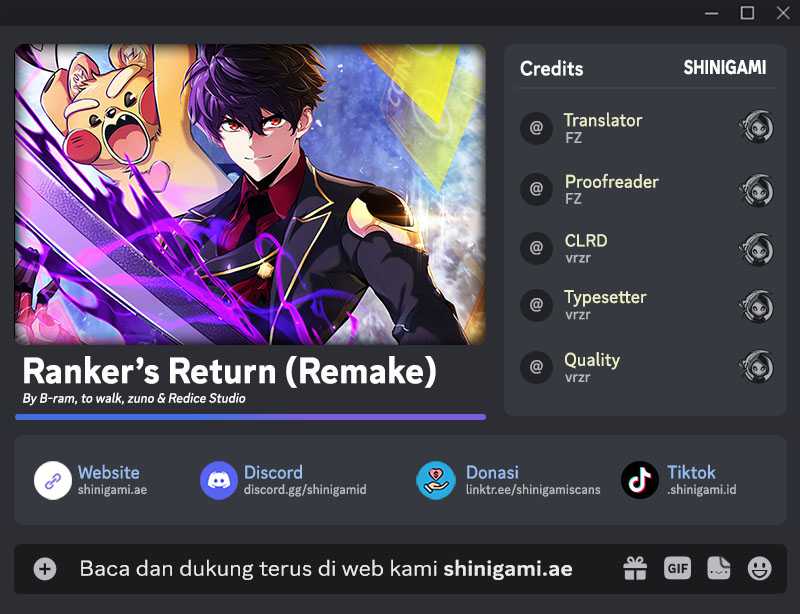 Komik Ranker’s Return (Remake) Chapter 171 gambar nomor 1