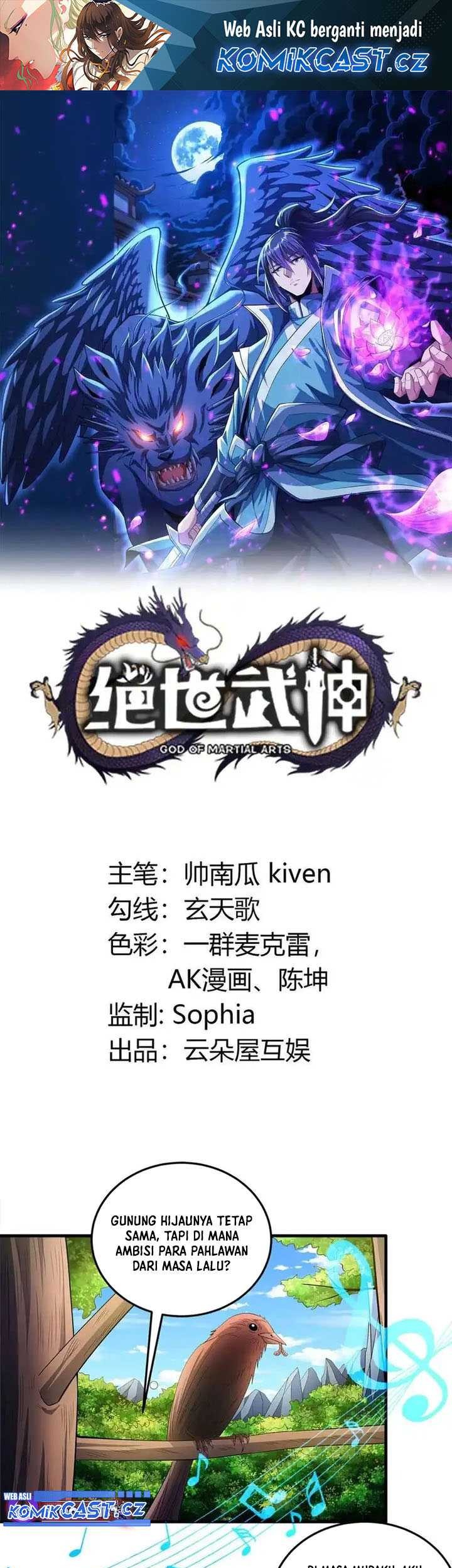 Manhua God of Martial Arts Chapter 706 gambar nomor 2