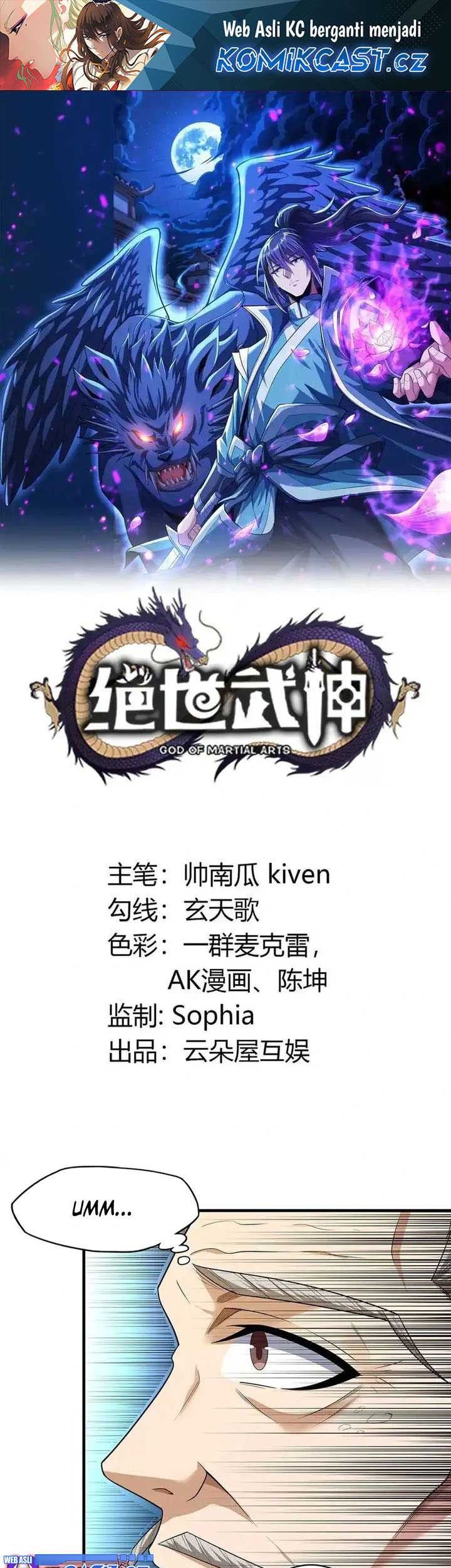 Manhua God of Martial Arts Chapter 707 gambar nomor 2