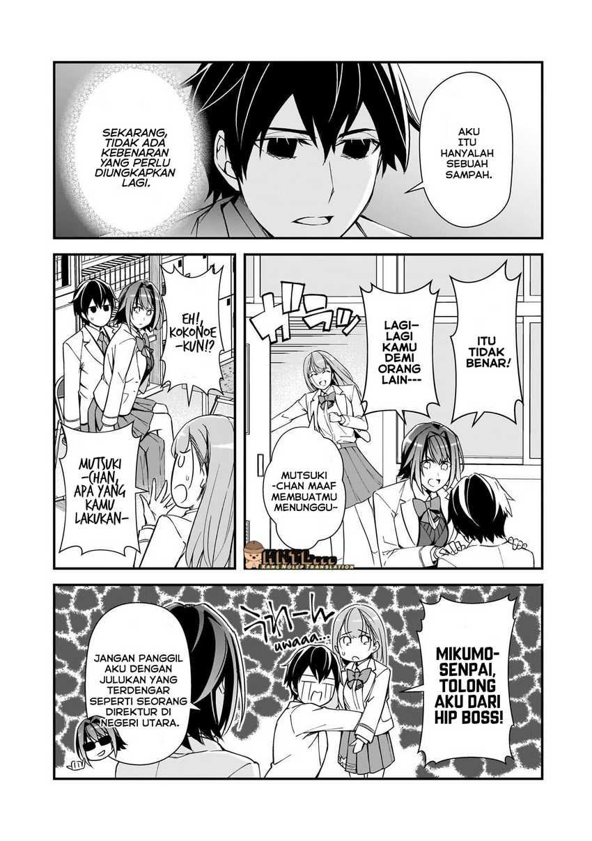 Ore ni Trauma wo Ataeta Joshi-tachi ga Chirachira Mitekuru kedo, Zannen desu ga Teokure desu Chapter 18.2 Gambar 10