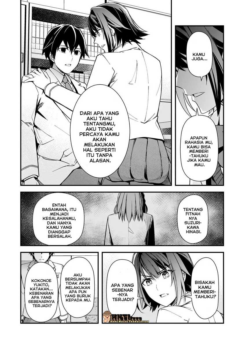 Ore ni Trauma wo Ataeta Joshi-tachi ga Chirachira Mitekuru kedo, Zannen desu ga Teokure desu Chapter 18.2 Gambar 9
