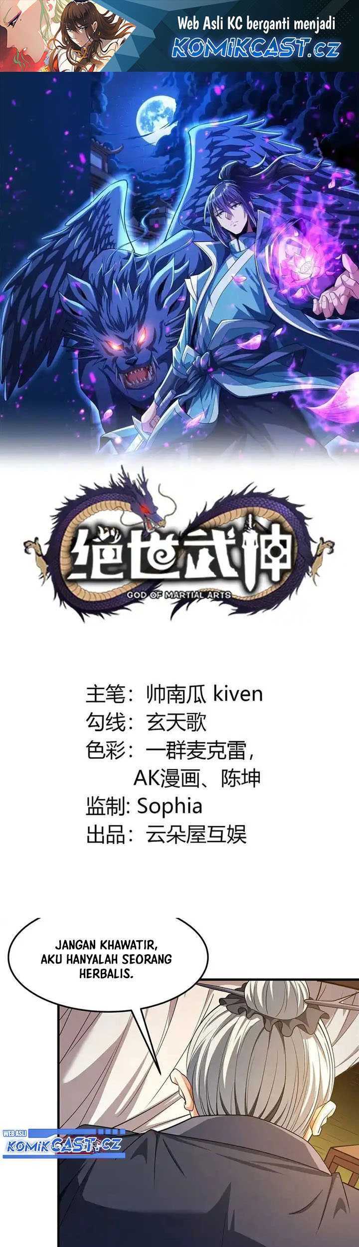 Manhua God of Martial Arts Chapter 709 gambar nomor 2