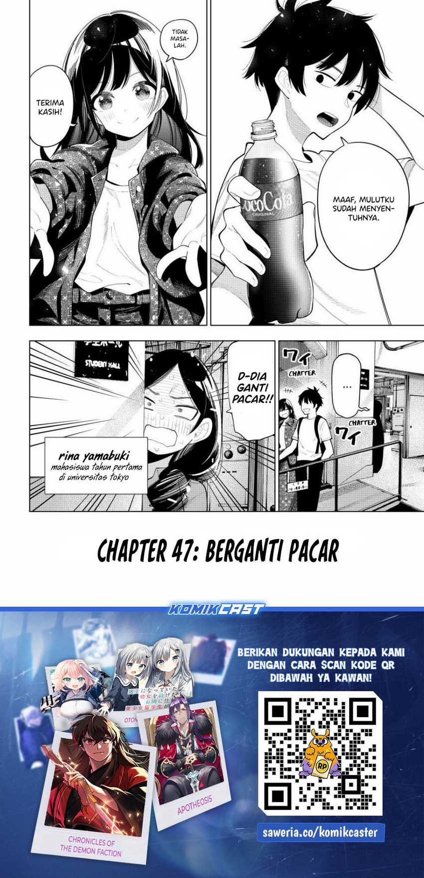Mayonaka Heart Tune Chapter 47 Gambar 21