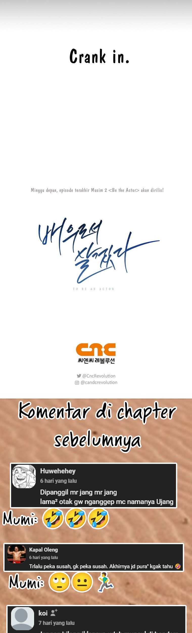 Be the Actor Chapter 117 Gambar 60