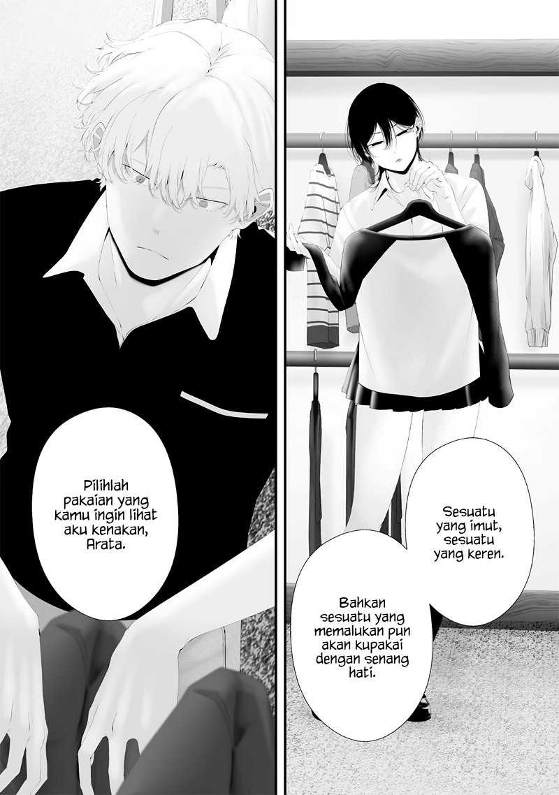 Tsurenai Hodo Aokute Azatoi Kurai ni Akai Chapter 67 Gambar 6