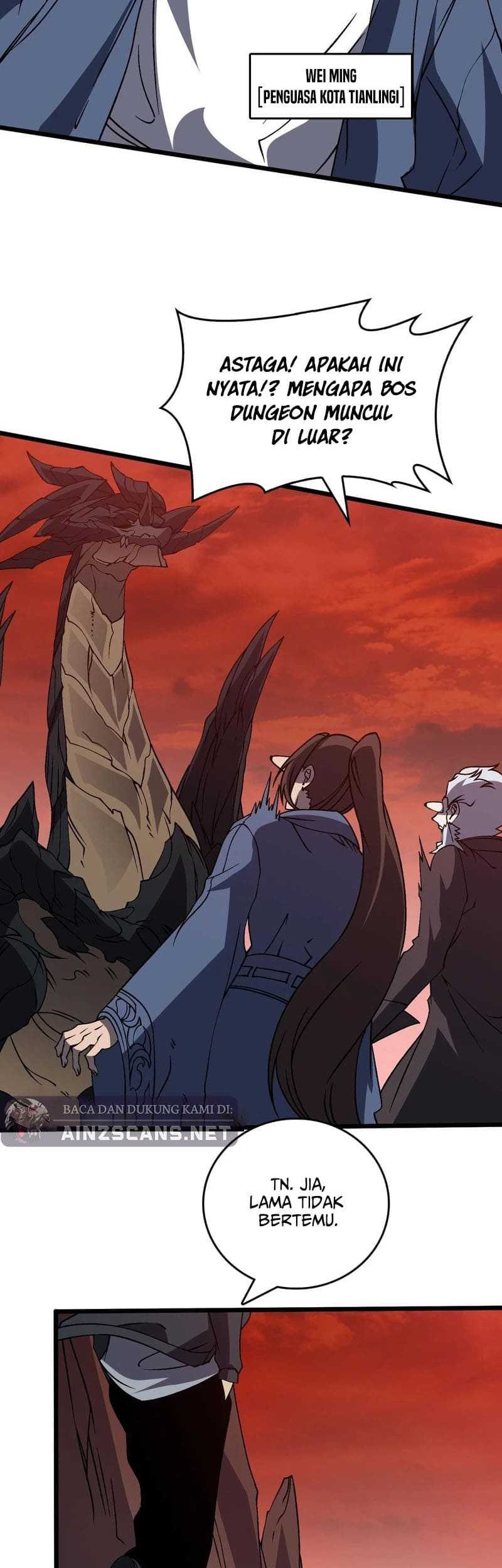 I Become Invincible Black Dragon Boss At The Start Chapter 34 Gambar 28