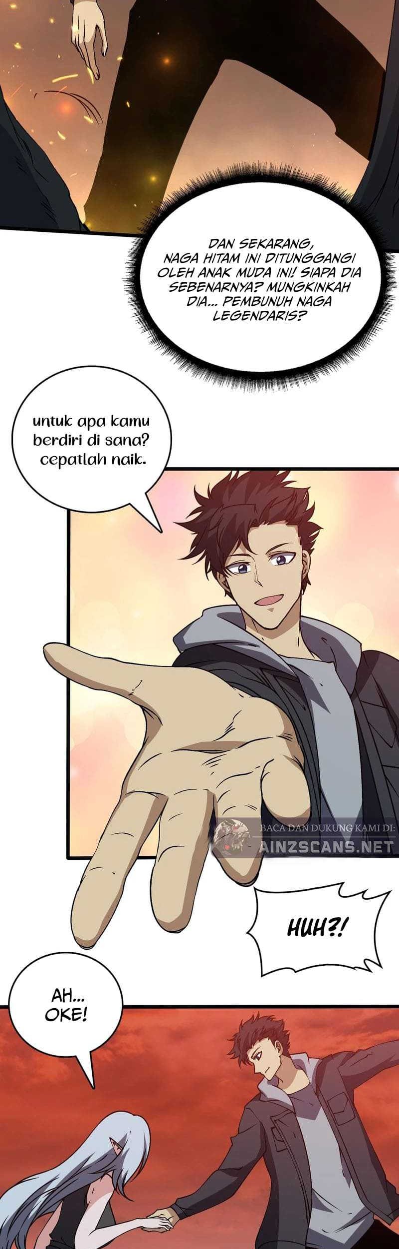 I Become Invincible Black Dragon Boss At The Start Chapter 34 Gambar 6