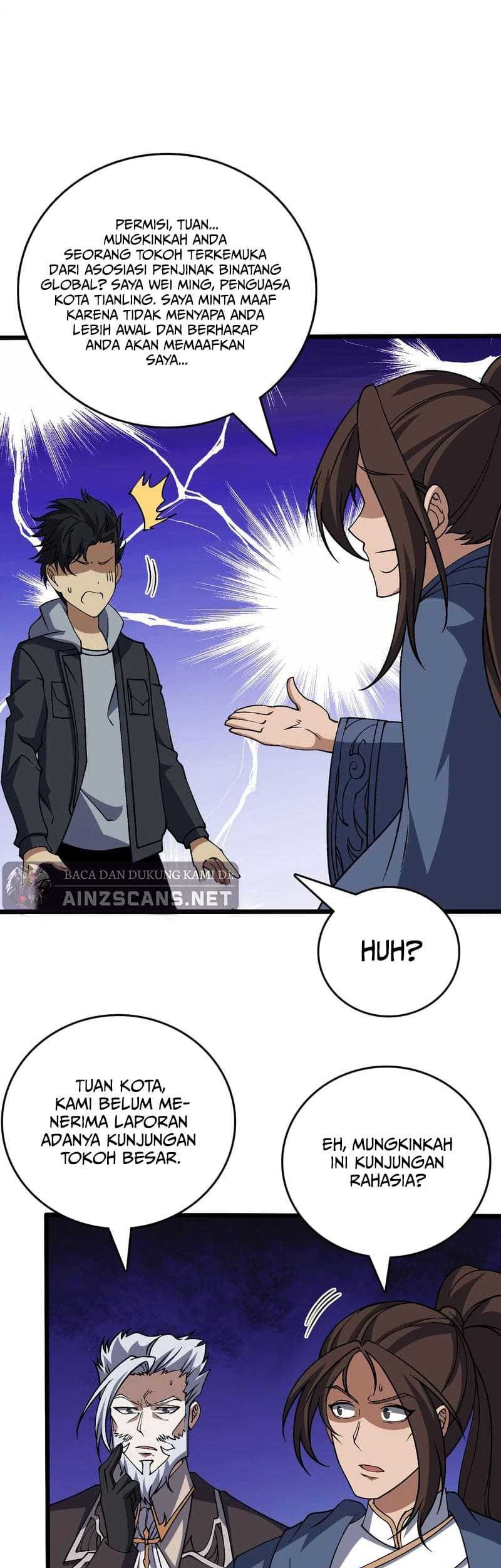 I Become Invincible Black Dragon Boss At The Start Chapter 35 Gambar 4