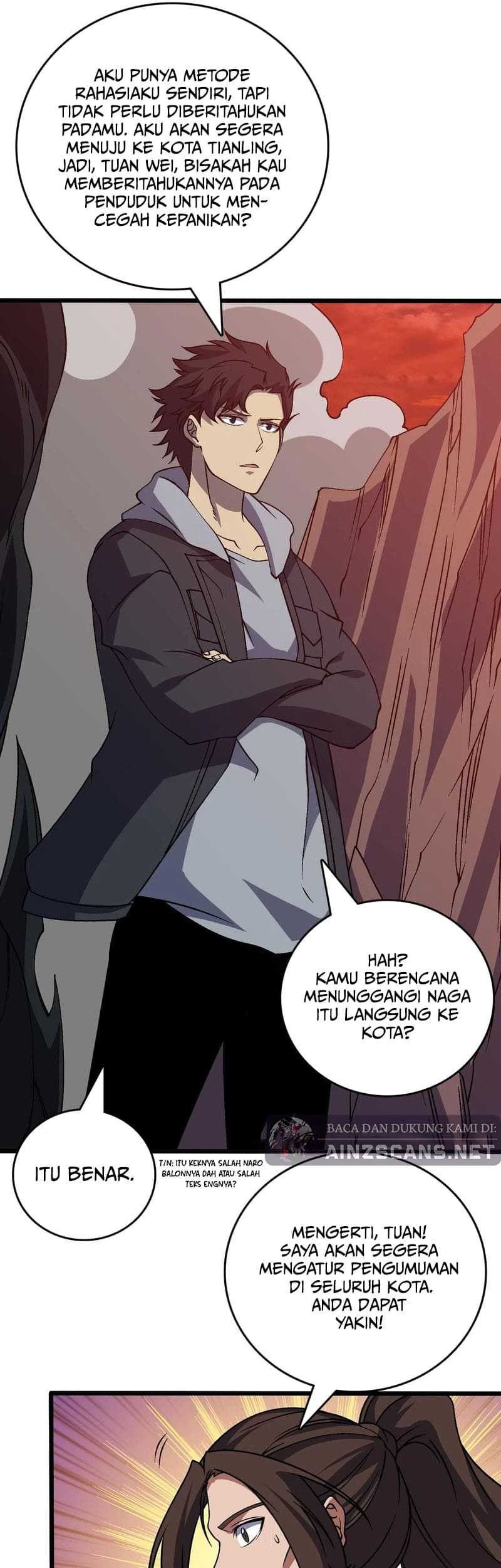 I Become Invincible Black Dragon Boss At The Start Chapter 35 Gambar 10