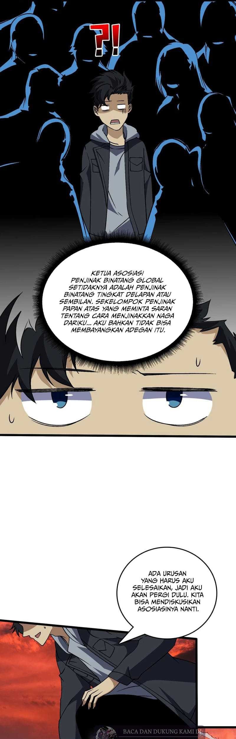 I Become Invincible Black Dragon Boss At The Start Chapter 35 Gambar 14