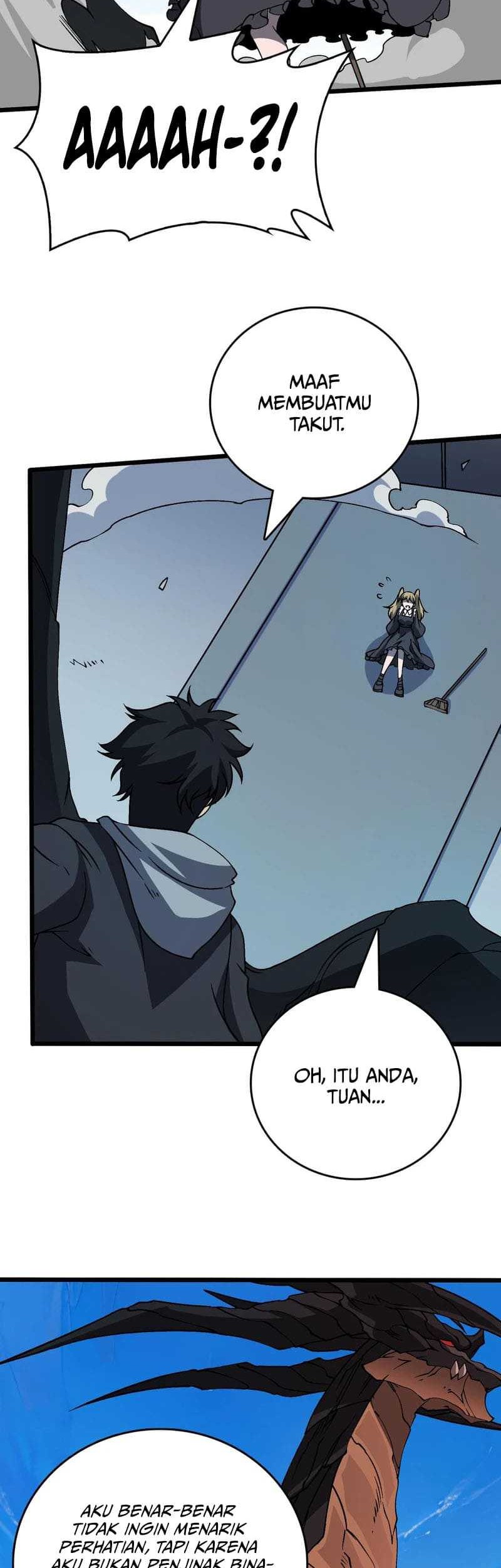 I Become Invincible Black Dragon Boss At The Start Chapter 35 Gambar 23