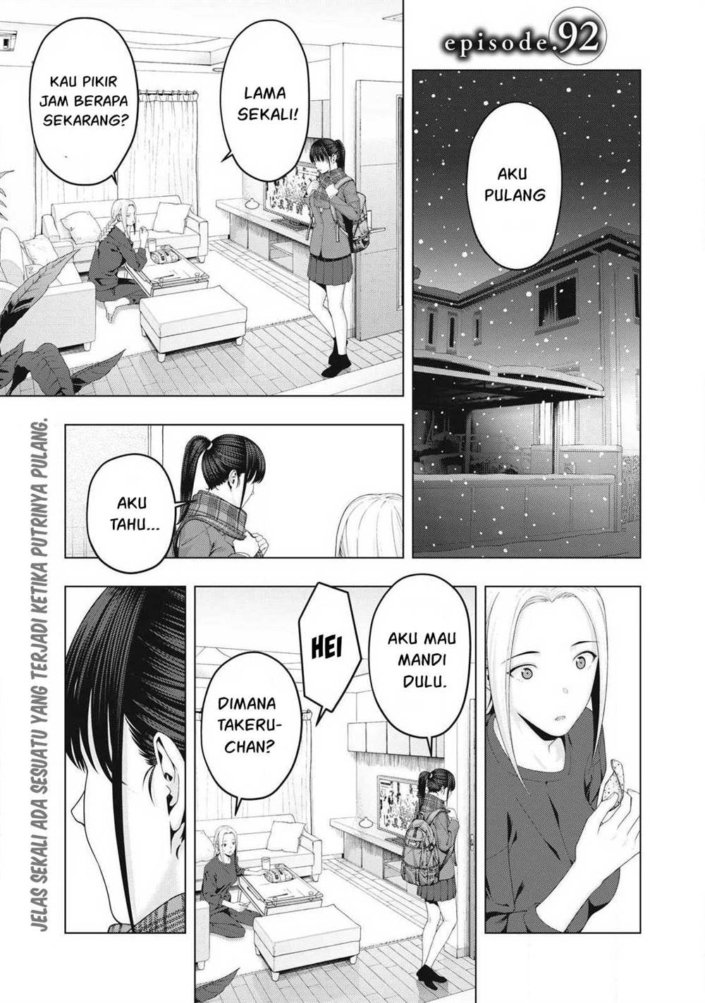 Manga Kanojo no Tomodachi Chapter 92 gambar nomor 2