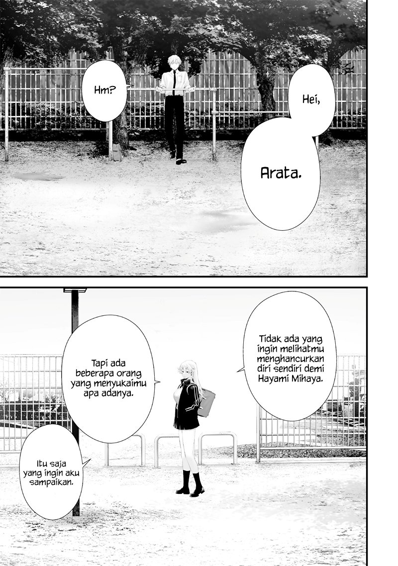 Tsurenai Hodo Aokute Azatoi Kurai ni Akai Chapter 68 Gambar 13