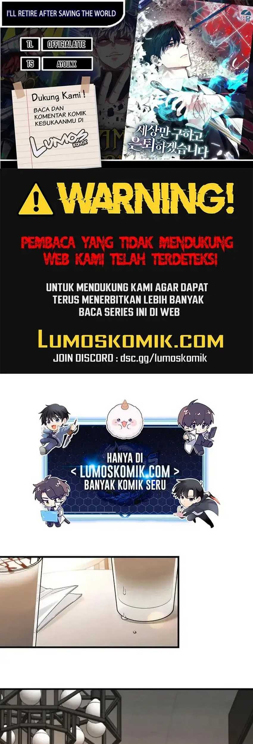 Komik I’ll Retire After Saving the World Chapter 40 gambar nomor 1