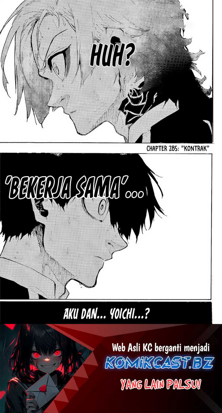 Manga Blue Lock Chapter 285 gambar nomor 2