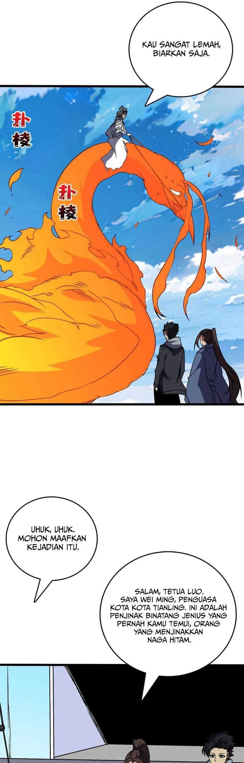 I Become Invincible Black Dragon Boss At The Start Chapter 36 Gambar 28