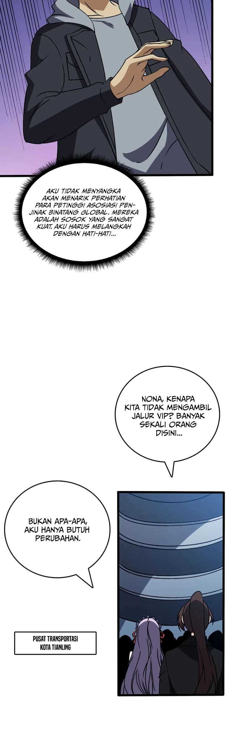 I Become Invincible Black Dragon Boss At The Start Chapter 36 Gambar 13