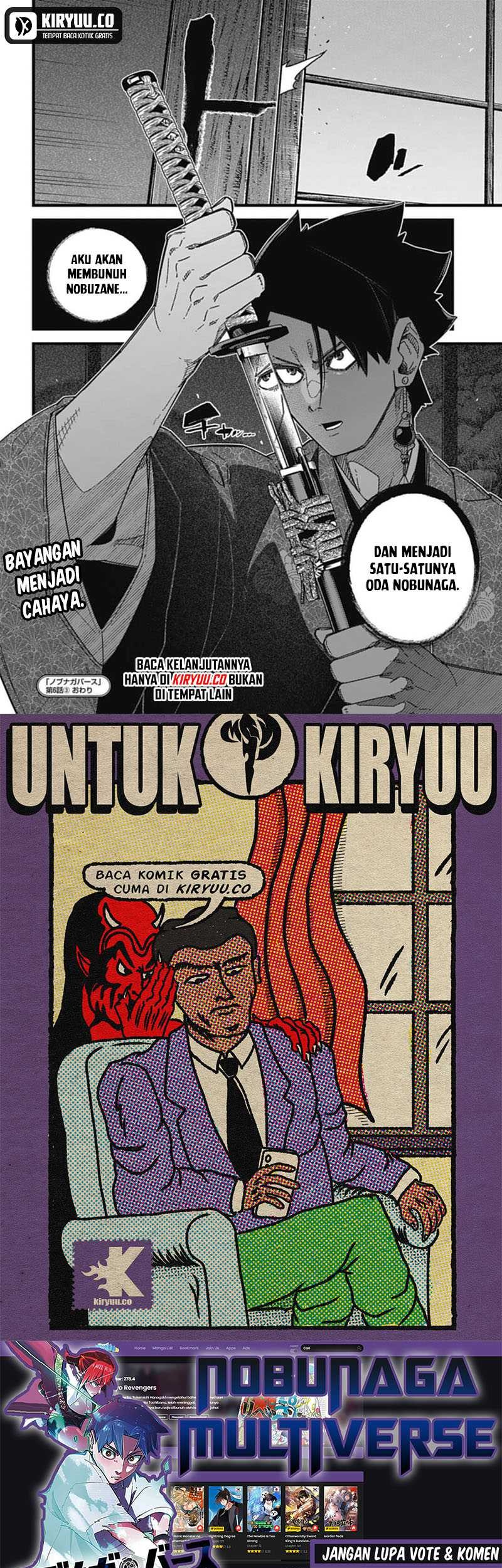 Nobunaga Multiverse Chapter 06.3 Gambar 16