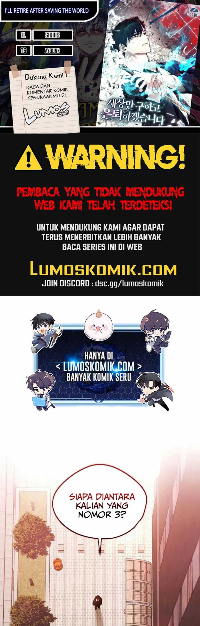 Komik I’ll Retire After Saving the World Chapter 41 gambar nomor 1