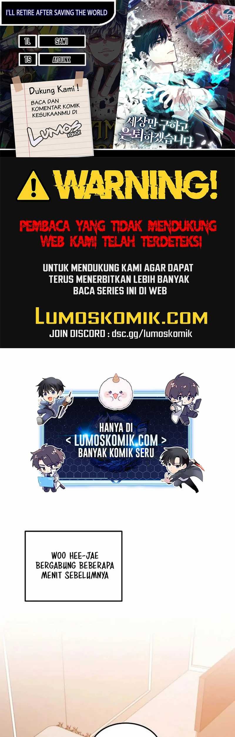 Komik I’ll Retire After Saving the World Chapter 42 gambar nomor 1