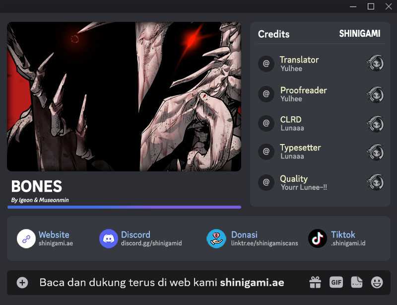 Komik Bones Chapter 14 gambar nomor 1