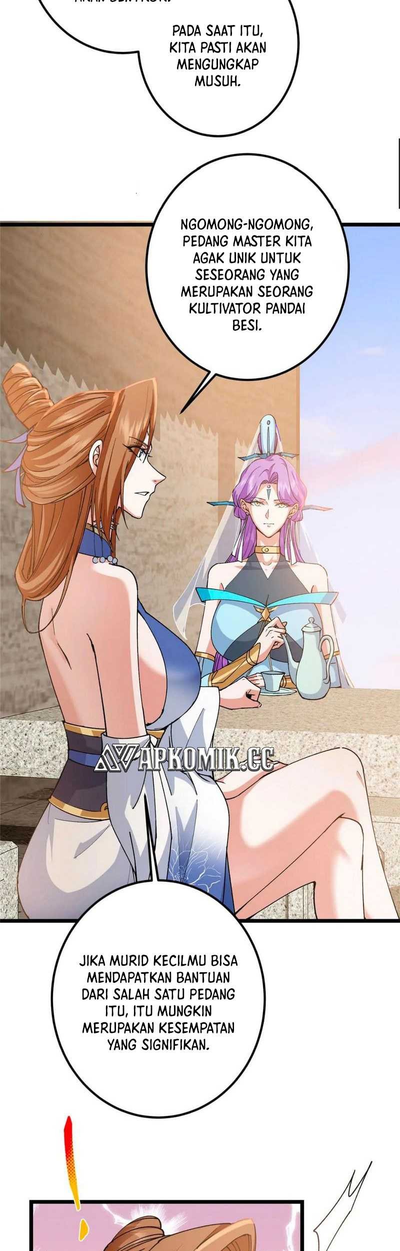 Keep A Low Profile, Sect Leader Chapter 444 Gambar 8