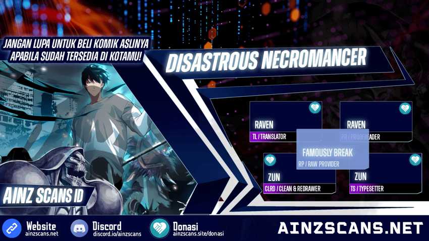 Komik Disastrous Necromancer Chapter 138 gambar nomor 1
