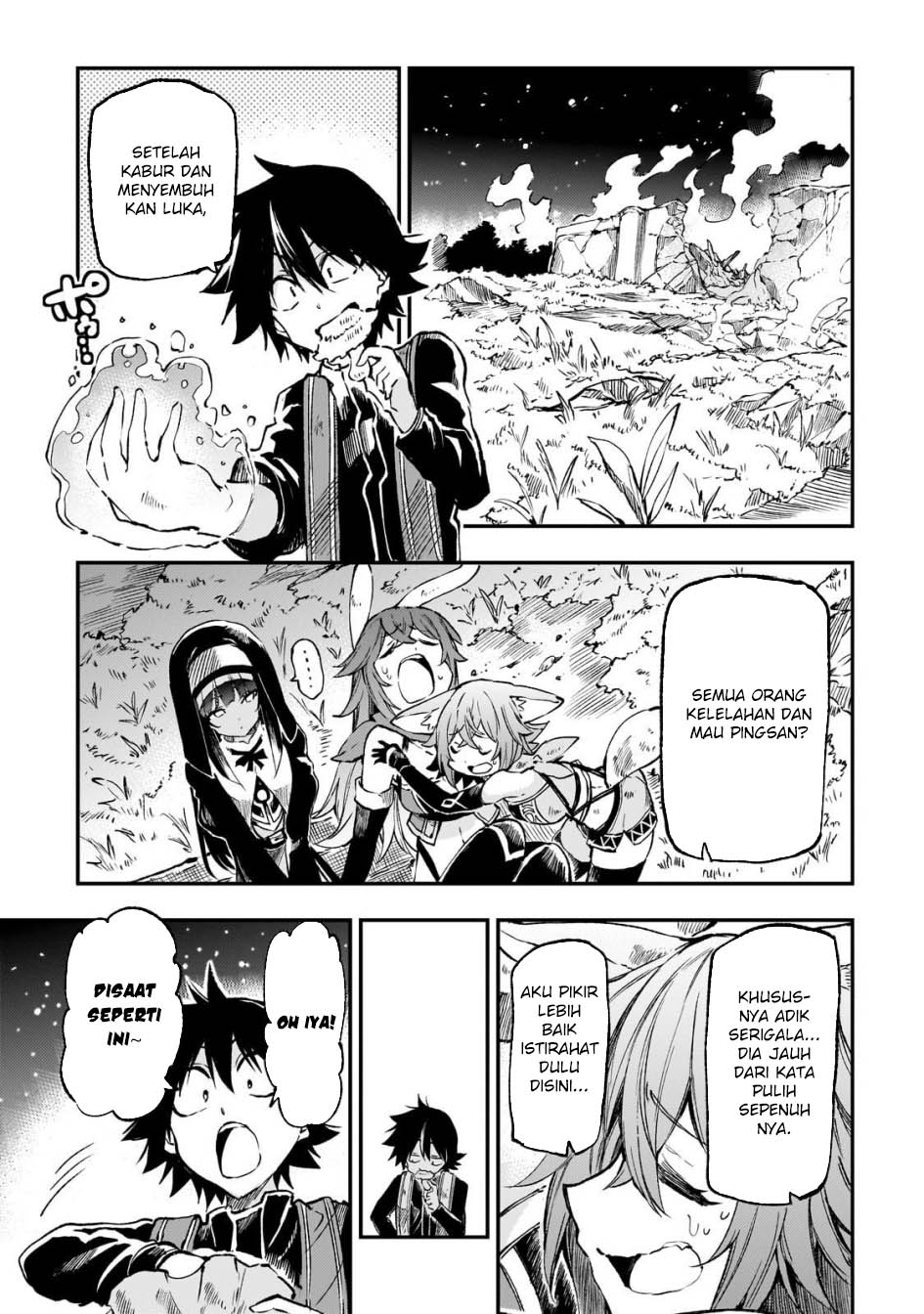 Hitoribocchi no Isekai Kouryaku Chapter 256 Gambar 15