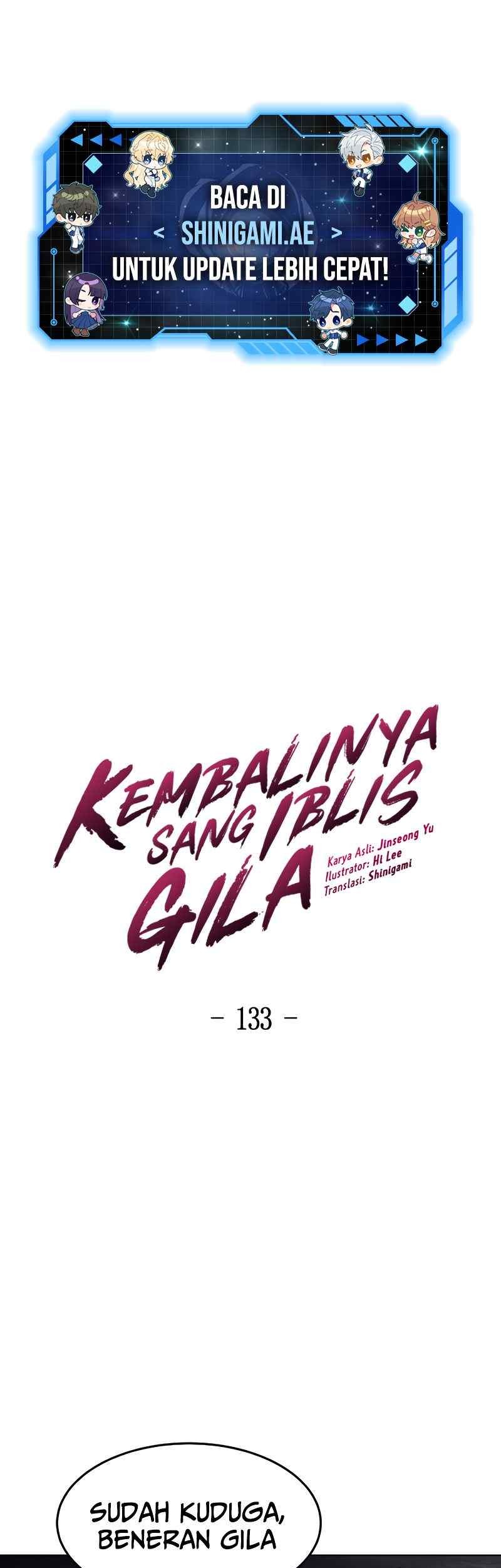 Manhwa Return of the Mad Demon Chapter 133 gambar nomor 2