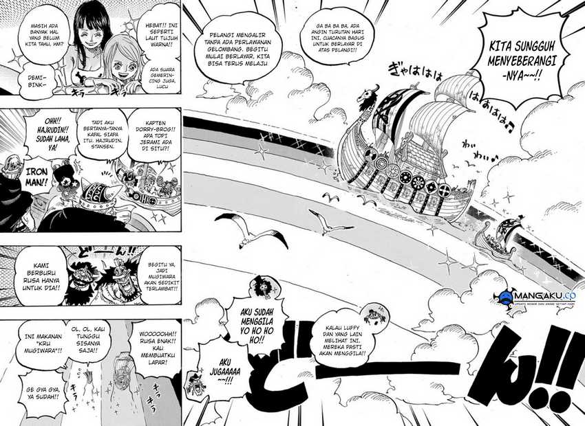 One Piece Chapter 1132 Gambar 8