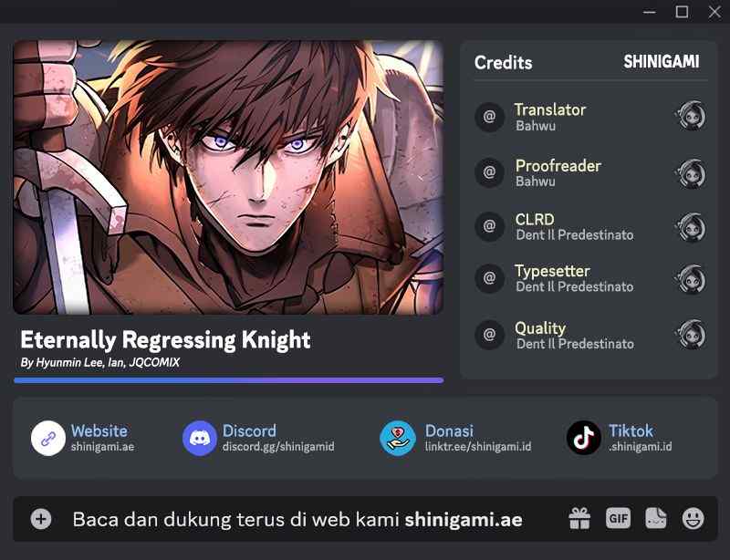 Komik Eternally Regressing Knight Chapter 35 gambar nomor 1