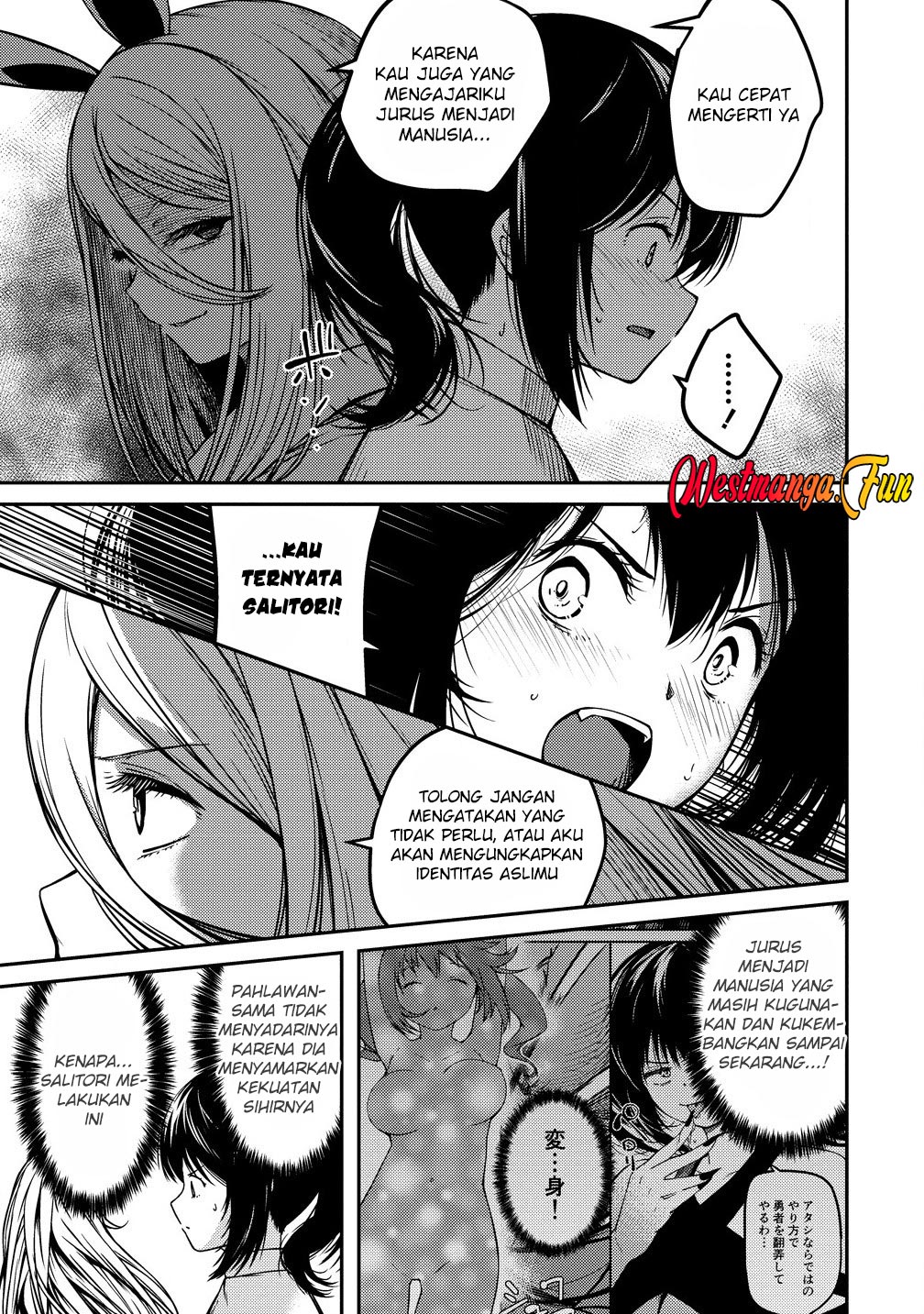 Monster Onna Kanbu wa Osanaki Yuusha wo Dekiaisuru Chapter 05 Gambar 28