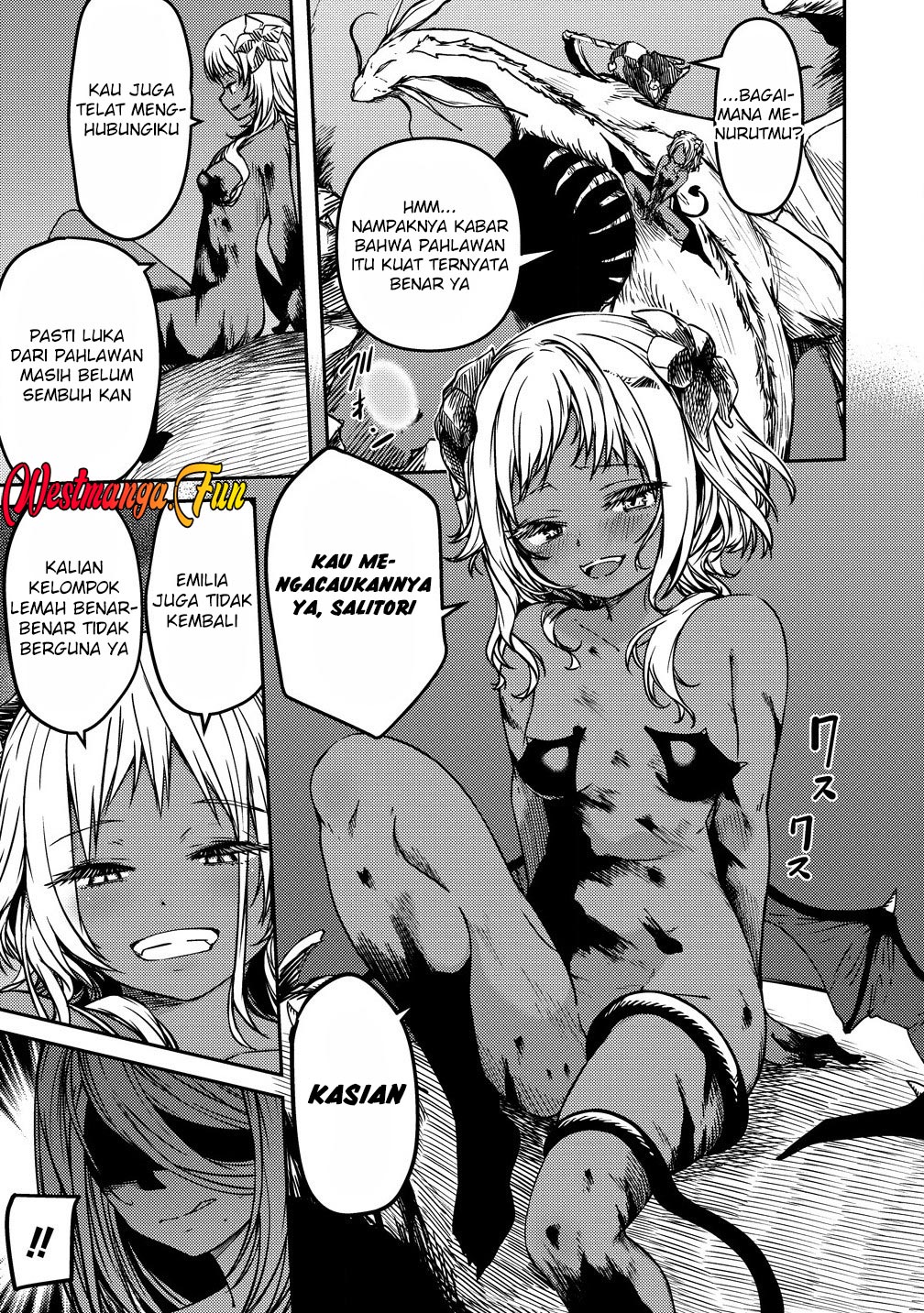 Monster Onna Kanbu wa Osanaki Yuusha wo Dekiaisuru Chapter 05 Gambar 20