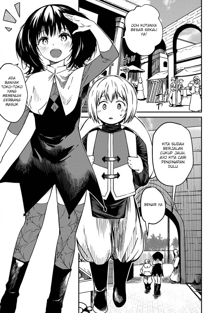 Manga Monster Onna Kanbu wa Osanaki Yuusha wo Dekiaisuru Chapter 03 gambar nomor 2